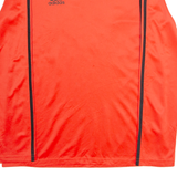 ADIDAS Tango Template Mens Football Shirt Jersey Orange USA Crew Neck M