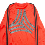 ADIDAS Tango Template Mens Football Shirt Jersey Orange USA Crew Neck M