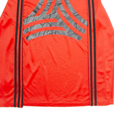 ADIDAS Tango Template Mens Football Shirt Jersey Orange USA Crew Neck M