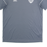 NIKE Elk Grove Soccer Mens Football Shirt Jersey Grey USA V-Neck L