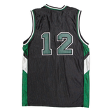 CHAMPION Sacramento Lutheran Basketball #12 Mens Jersey Black Sleeveless USA L
