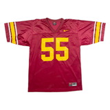 NIKE Washington Redskins Home #55 Mens Jersey Maroon USA V-Neck M