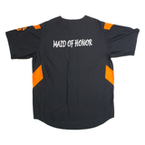 MAJESTIC San Francisco Giants Maid Of Honour Mens Jersey Black USA V-Neck L