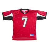 REEBOK Atlanta Falcons Home #7 Vick Mens Jersey Red USA V-Neck XL