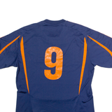 ADIDAS FC Elk Grove #9 Mens Football Shirt Jersey Blue USA V-Neck M