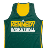 ADIDAS Kennedy Basketball #5 Mens Jersey Green Sleeveless USA M