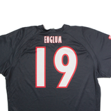 NIKE Park Tudor Panthers #19 Englum Mens Jersey Black USA V-Neck 2XL