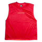 STARTER Basketball Mens Jersey Red Sleeveless Crew Neck XL