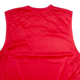 STARTER Basketball Mens Jersey Red Sleeveless Crew Neck XL