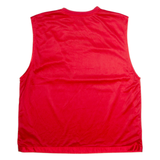 STARTER Basketball Mens Jersey Red Sleeveless Crew Neck XL