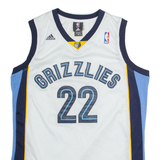 ADIDAS Memphis Grizzlies Home #22 Gay Mens Jersey White Sleeveless USA V-Neck M