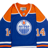 REEBOK Edmonton Oilers Home #14 Eberle Womens Jersey Blue USA V-Neck 2XL
