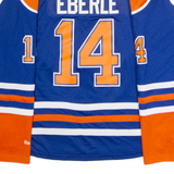REEBOK Edmonton Oilers Home #14 Eberle Womens Jersey Blue USA V-Neck 2XL