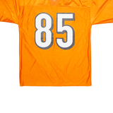 NFL Cincinnati Bengals Alternate #85 C. Johnson Mens Jersey Orange USA V-Neck M