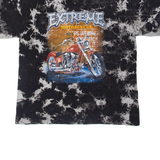 Motorcycle Mens Biker T-Shirt Black L