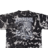 Motorcycle Mens Biker T-Shirt Black L