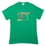GILDAN Horse Mens T-Shirt Green USA S