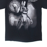 GILDAN Robot Mens T-Shirt Black M