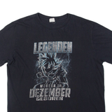 GILDAN Anime Mens T-Shirt Black L