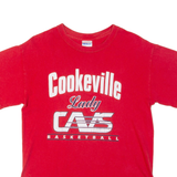 GILDAN Basketball Mens T-Shirt Red S