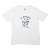 QUIKSILVER Skull Boys T-Shirt White 16Y