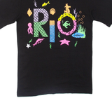 RIO COLLECTION Sea Creatures Girls T-Shirt Black L