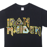 GILDAN Iron Maiden Mens Band T-Shirt Black S