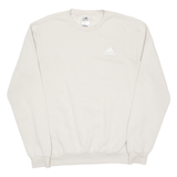 ADIDAS Mens Sweatshirt Cream S
