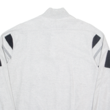 CHAPS Mens Sweatshirt Grey Button Neck L