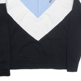 FILA Womens Sweatshirt Black 1/4 Zip S