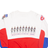 WILSON Ivy League Football Mens Sweatshirt White USA L