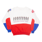 WILSON Ivy League Football Mens Sweatshirt White USA L