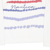 NAUTICA Womens Sweatshirt White S