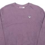 FILA Womens Sweatshirt Purple S