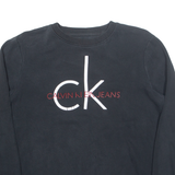 CALVIN KLEIN JEANS Womens Sweatshirt Black M