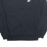 NIKE Mens Sweatshirt Black S
