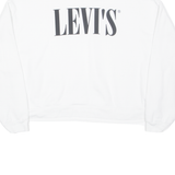 LEVI'S Cropped Womens Sweatshirt White M
