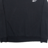 REEBOK Womens Sweatshirt Black L