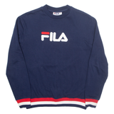 FILA Mens Sweatshirt Blue S