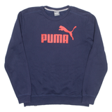 PUMA Mens Sweatshirt Blue M