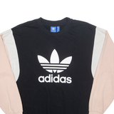 ADIDAS Womens Sweatshirt Black UK 8