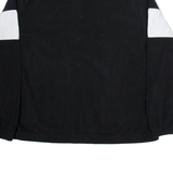 FILA Womens Fleece Black 1/4 Zip Tight Knit 2XL