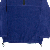 ALPINE TEK Mens Fleece Blue Tight Knit M