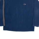 THE NORTH FACE Mens Fleece Blue Tight Knit XL