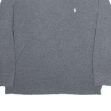 POLO RALPH LAUREN Sleepwear Mens Jumper Grey Tight Knit XL