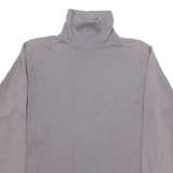 CARHARTT Mens Jumper Grey Roll Neck Tight Knit M