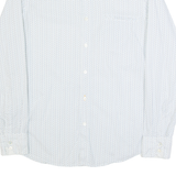 HUGO BOSS Mens Shirt White Spotted Long Sleeve L