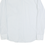 HUGO BOSS Mens Shirt White Spotted Long Sleeve L