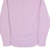 BURBERRY BRIT Mens Shirt Pink Striped Long Sleeve S