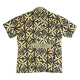 Mens Shirt Beige 90s Striped M